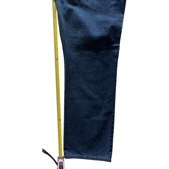 Nautica Men's Straight Stretch Navy Blue Jeans CA 07415 RN 67835 40 x 32 - Picture 3 of 4